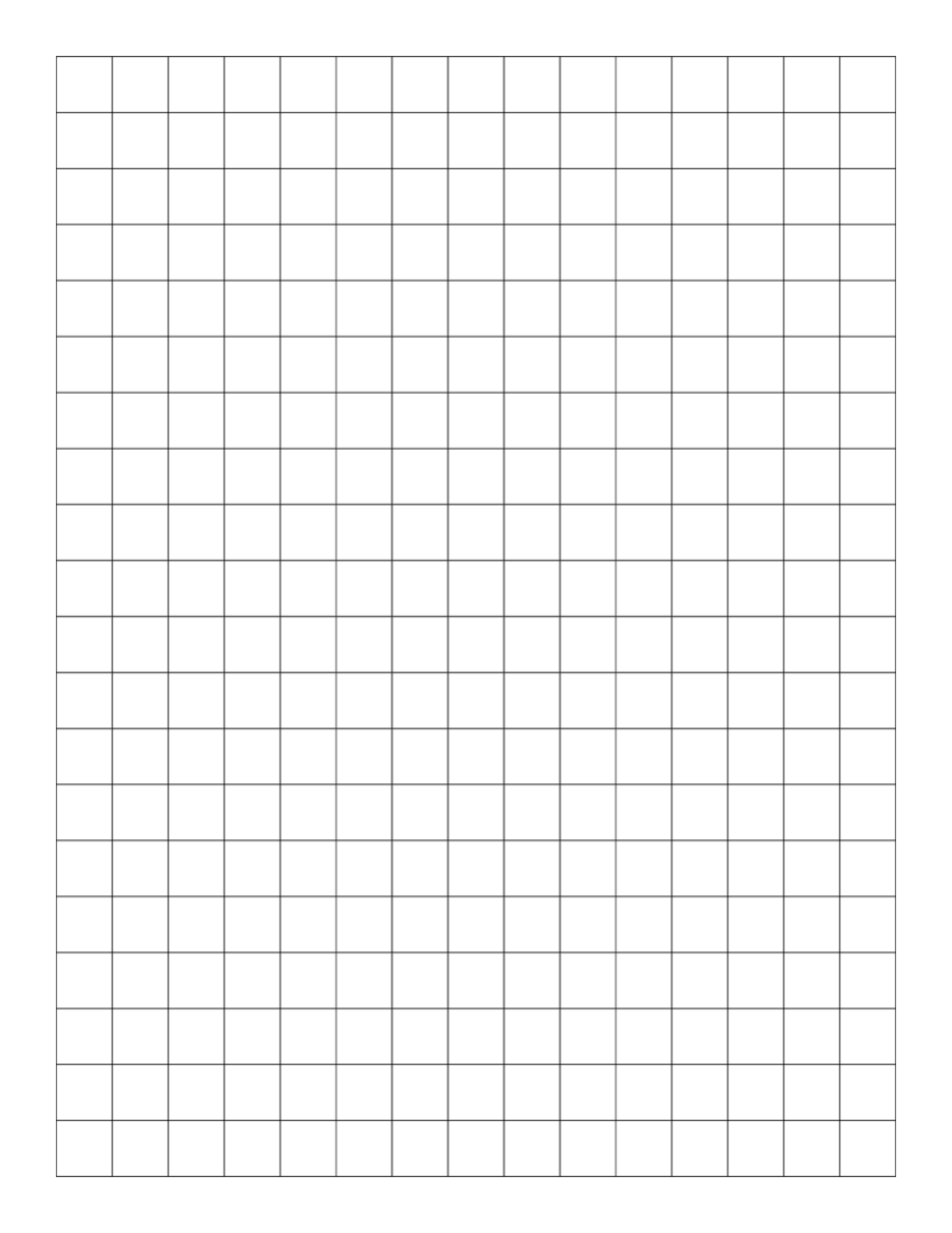 Free Printable Plain Graph Paper